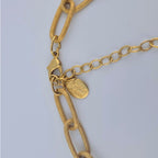 Susan Shaw Genuine Coral Gold Tone Statement Necklace Branch Coral