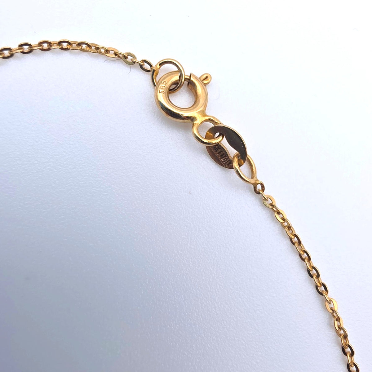 14K Solid Gold Tree of Life Pendant Necklace Cut White and Yellow Gold
