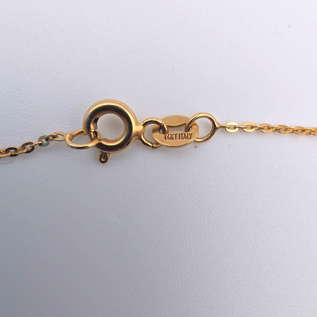 14K Solid Gold Tree of Life Pendant Necklace Cut White and Yellow Gold