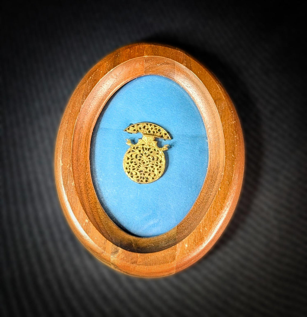 Antique Victorian Watch Movement Brooch - Victorian Filigree in Vintage Frame