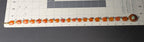 Vintage Carnelian, Jade, & 14k Gold Necklace, Estate Statement Choker