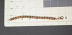 Vintage Honora Bronze Freshwater Pearl and Gold Tone Beaded Bracelet