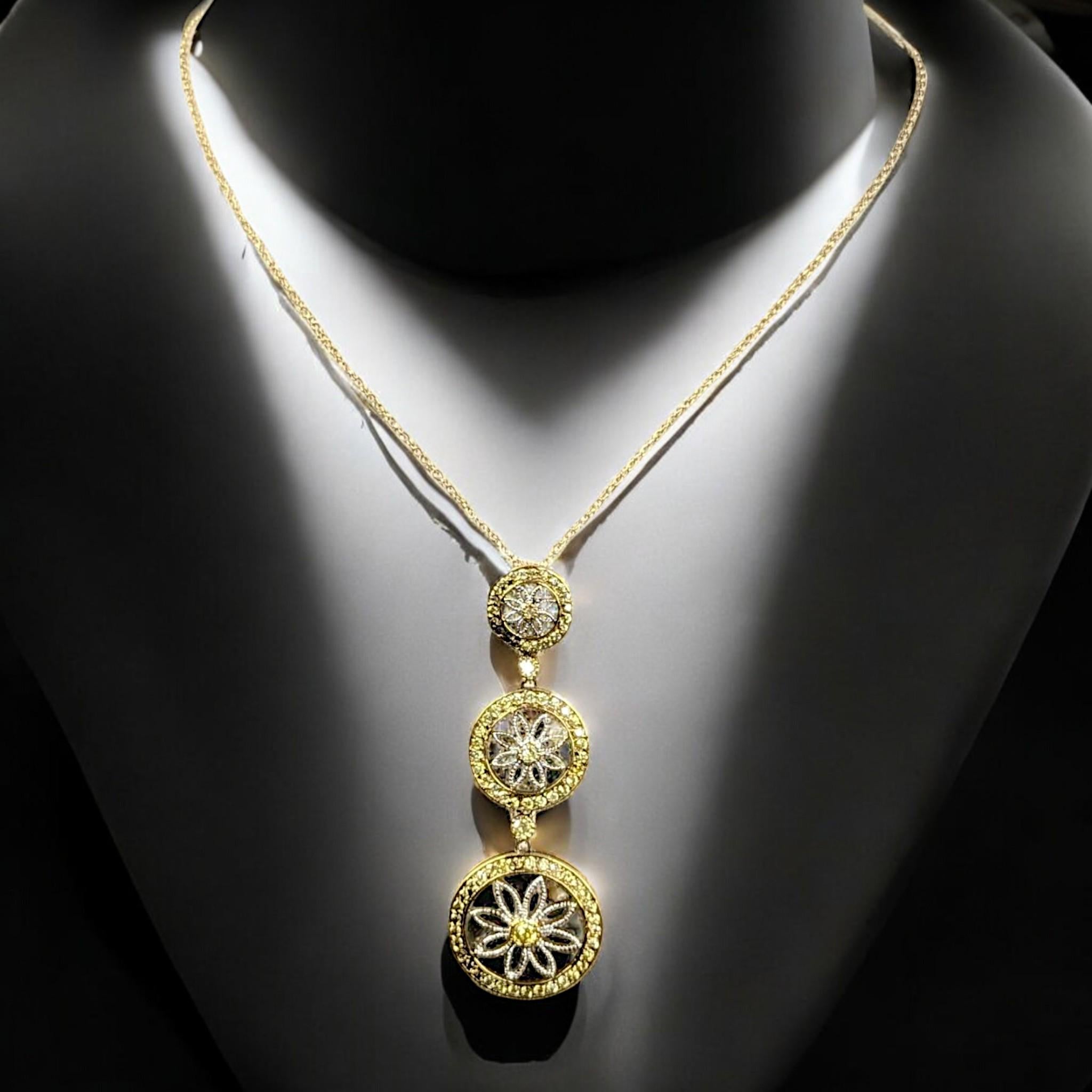 Sterling Silver Gold Overlay Peridot Stone Flower Pendant Necklace