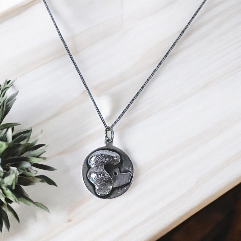 Vintage Beaucraft Sterling Silver Poodle Pendant Necklace: Mid-Century Dog Jewelry