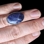 Vintage Sterling Silver & Sodalite Ring – Size 5.25 –  EKM Mexico